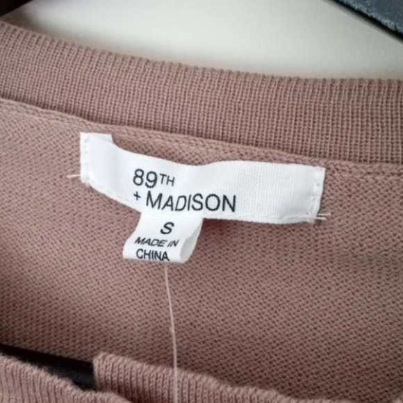 NWT 89th & Madison cardigan color block. size small - Picture 3 of 5